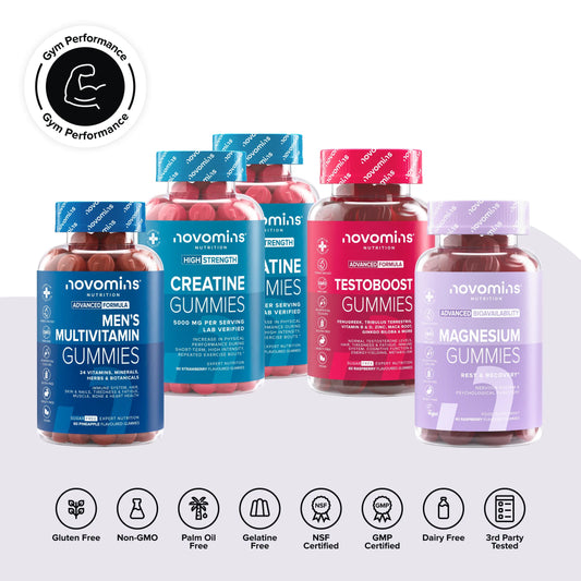 Pack de Rendimiento para el Gimnasio – Hombres