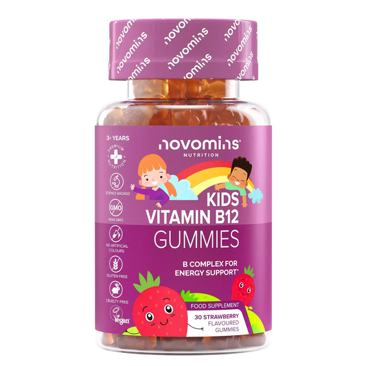 kids vitamin b12 gummies for energy support for kids 3+ years old